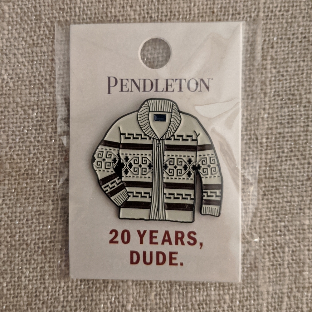 Limited edition "the Dude" Westerly pin